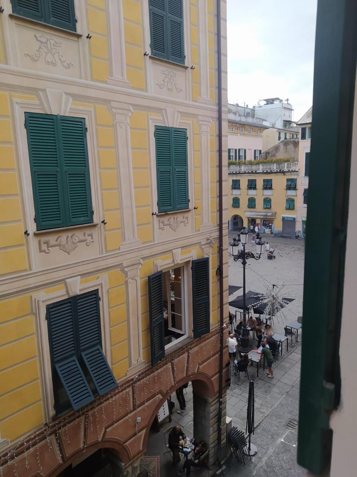 Ferienwohnung Le Stanze Sopra I Portici Chiavari Exterior foto